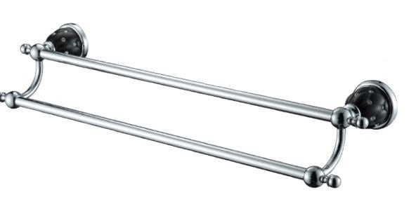 מוט מגבת כפול מגבות Alin מוט מגבת כפול מגבות Alin